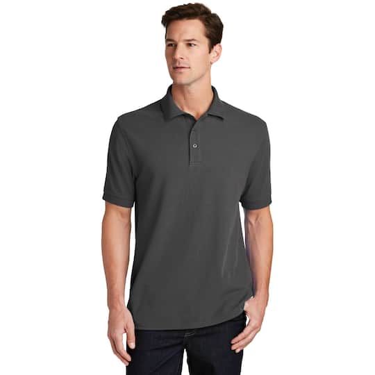 Port & Company® Combed Ring Spun Pique Adult Polo